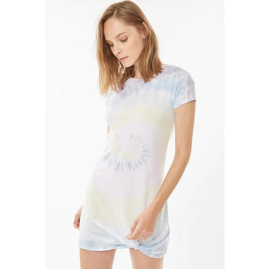 Generation Love Holly T-shirt Dress in Tie-Dye Print
