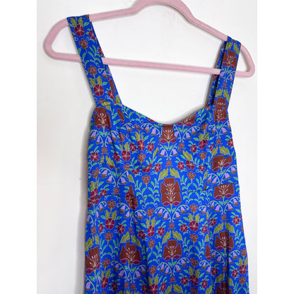 Free People Sasha Mini Dress in Bluebell Combo Size XS