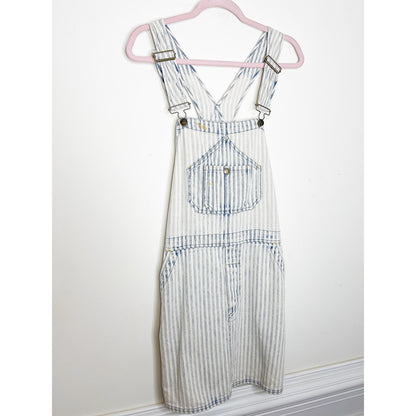 Faherty Superwashed Overall Denim Dress Size Medium