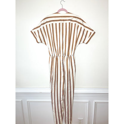 Maje Pieni Stripe Jumpsuit Size 40