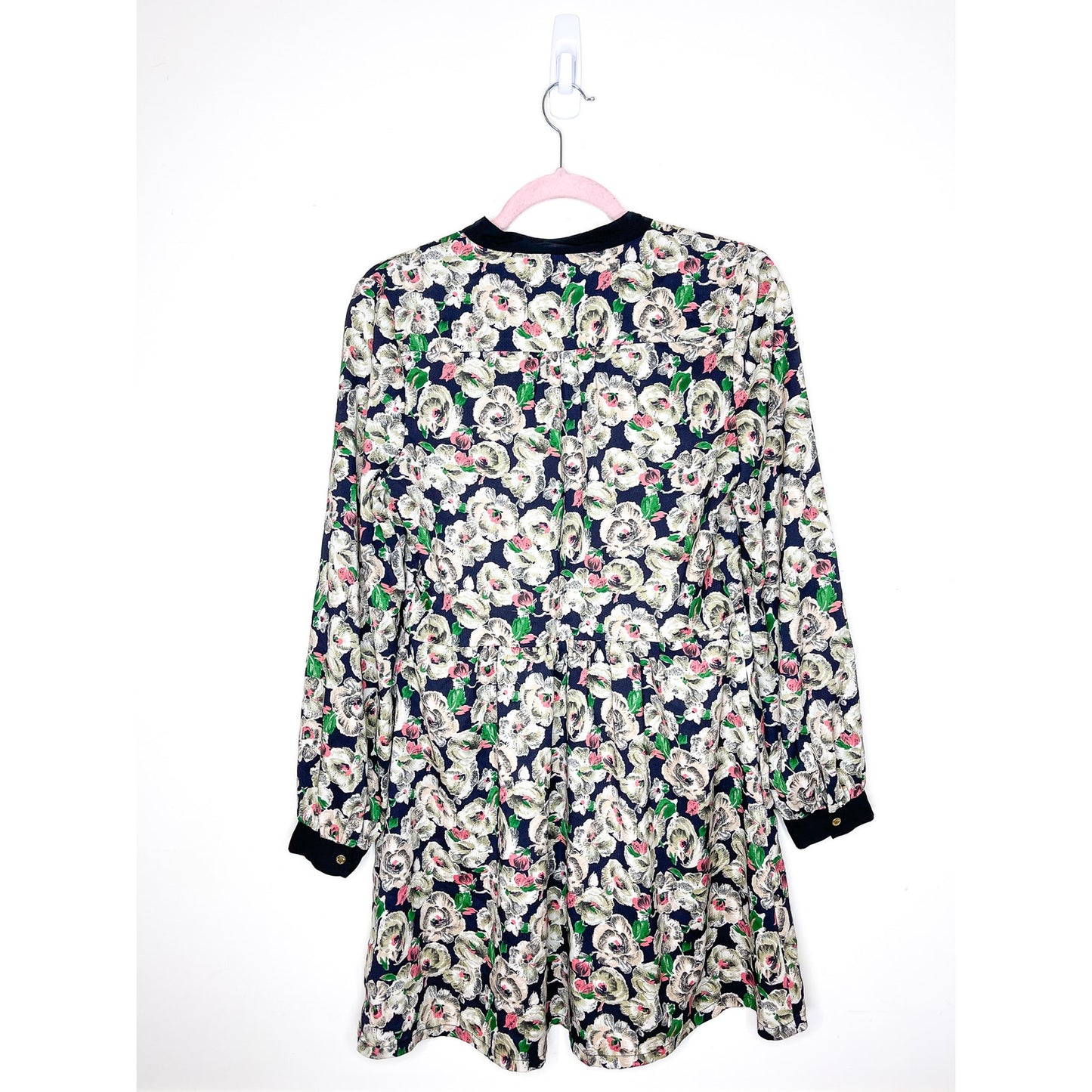 Juicy Couture Floral Print Long Sleeve Dress Size 8