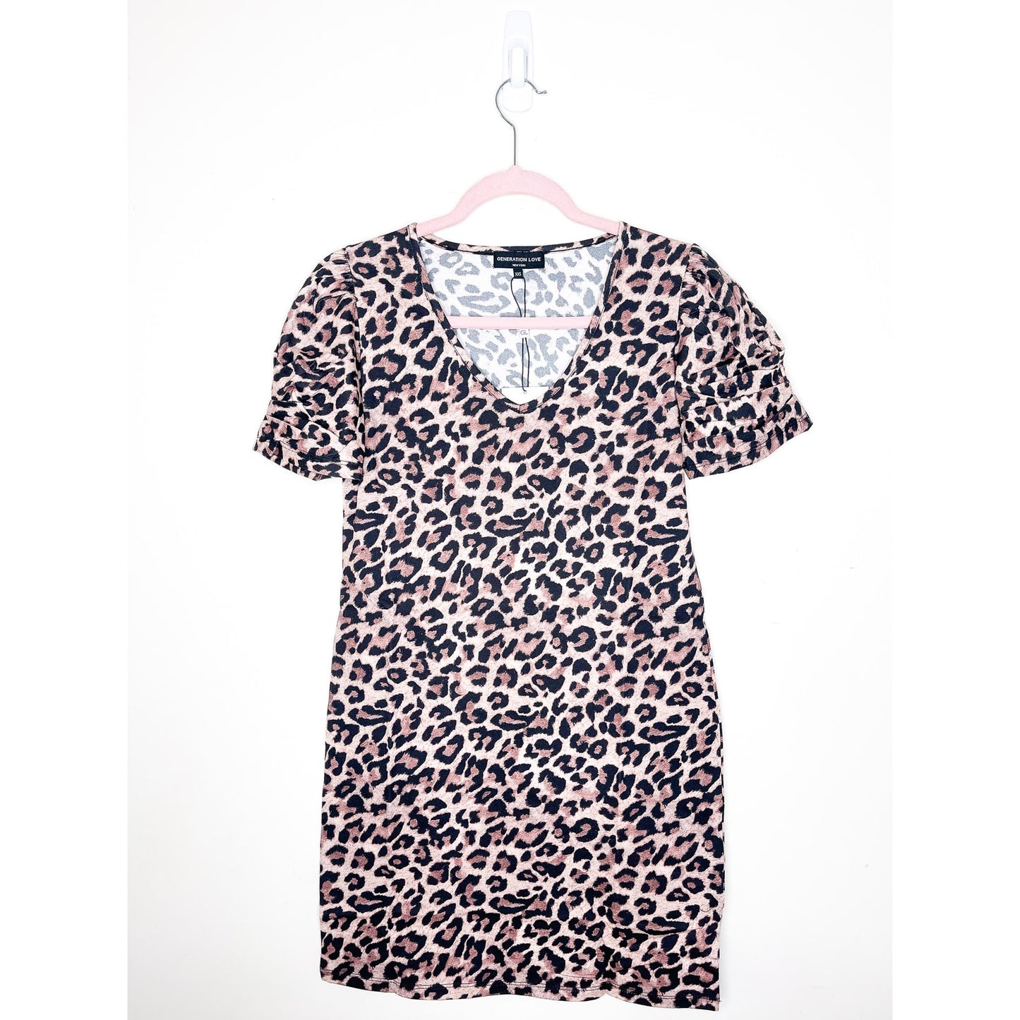Generation Love Tiffany Dress in Classic Leopard Size XXS