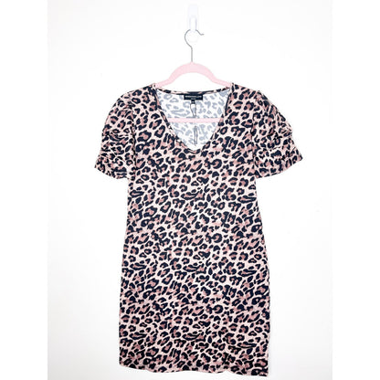 Generation Love Tiffany Dress in Classic Leopard Size XXS