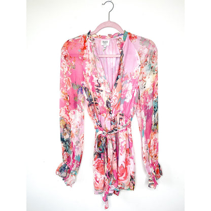 Hemant & Nandita X Revolve Sage Romper in Pink Size XS