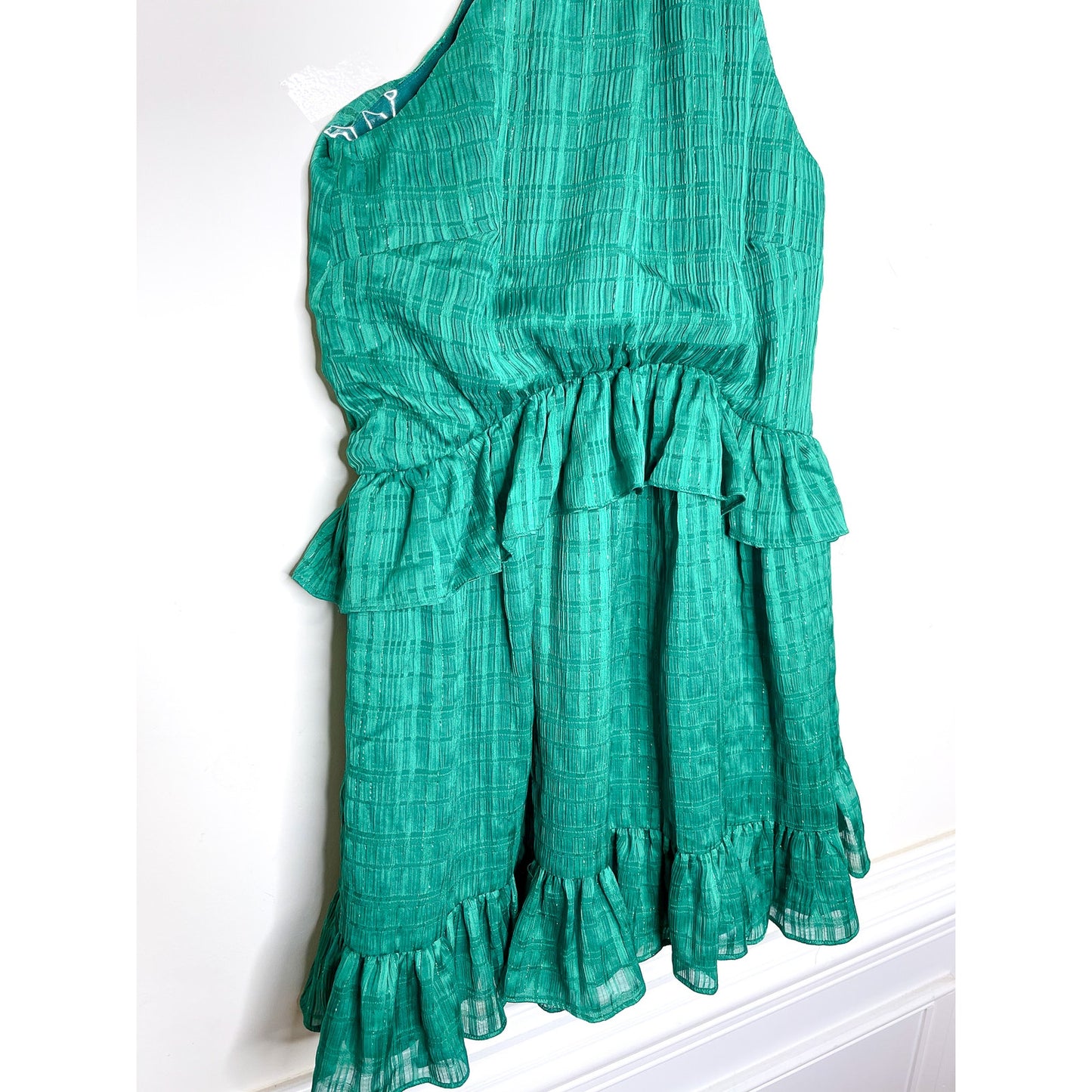 Lovers + Friends Kelly Green Banks Mini Dress Size Small