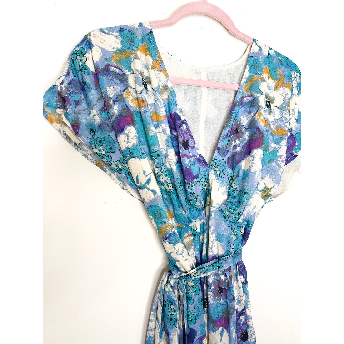 Free People Freddy Tie Mini Dress in Night Combo Size Small