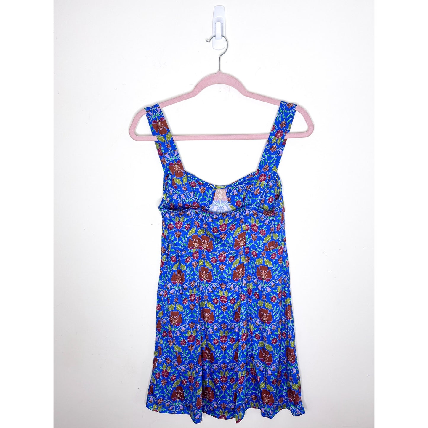 Free People Sasha Mini Dress in Bluebell Combo Size XS