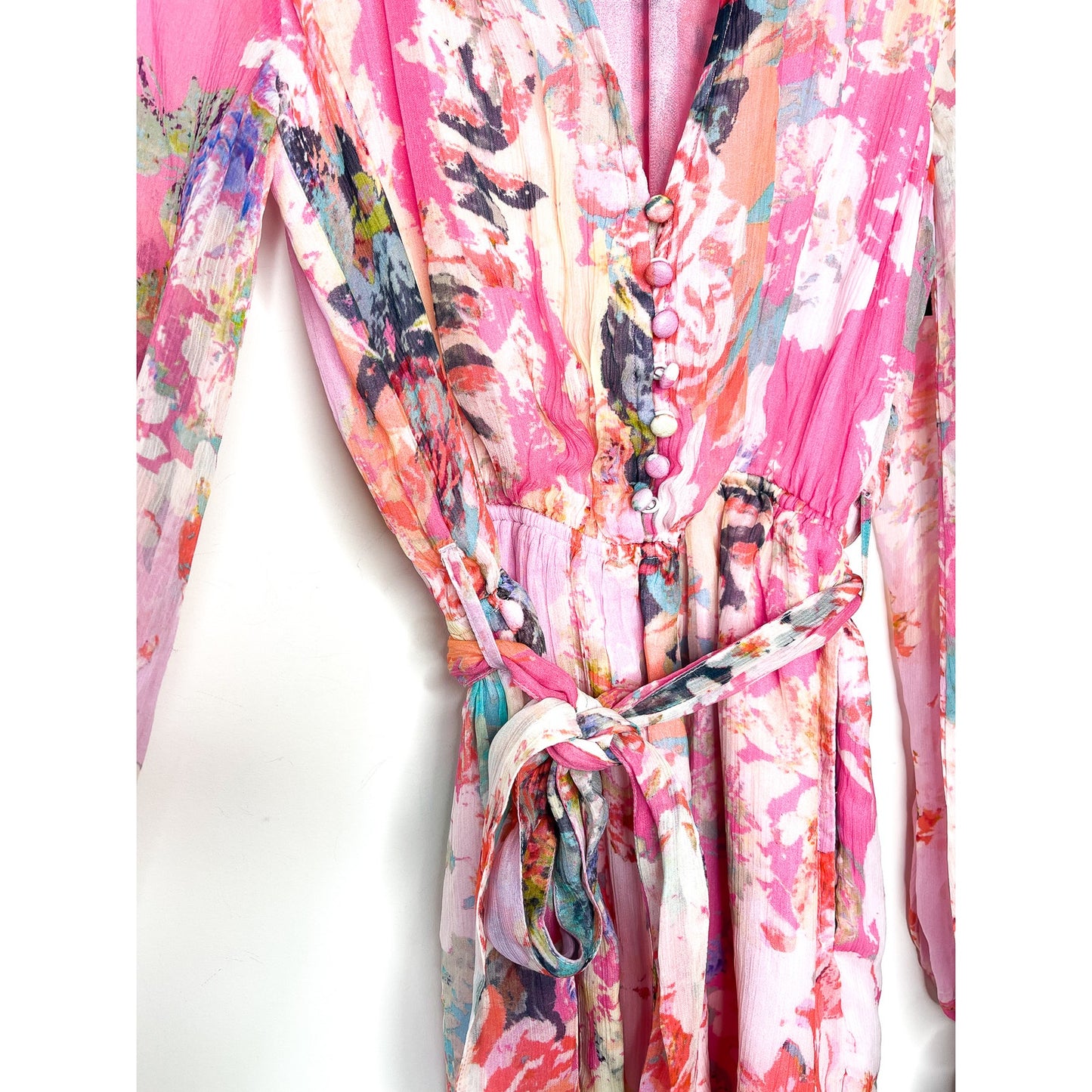 Hemant & Nandita X Revolve Sage Romper in Pink Size XS