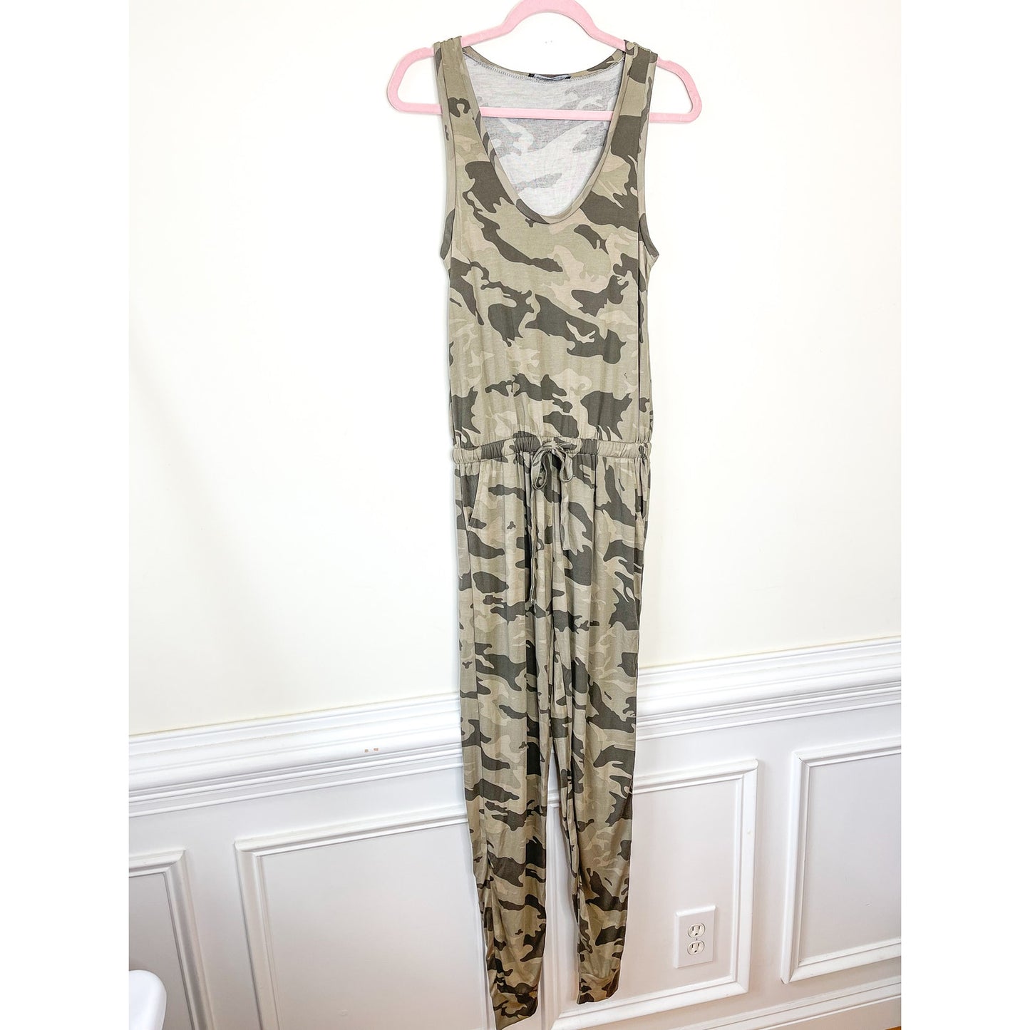 Generation Love Soft Camo Print Jumpsuit