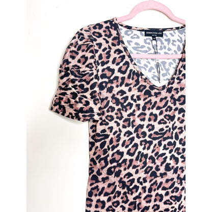 Generation Love Tiffany Dress in Classic Leopard Size XXS