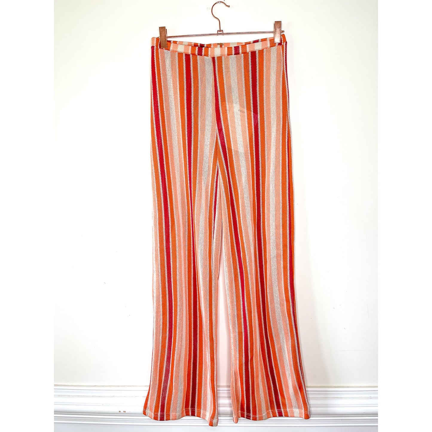 Free People Bridgette Striped Summer Sweater Vest Set Size XS