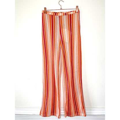 Free People Bridgette Striped Summer Sweater Vest Set Size XS