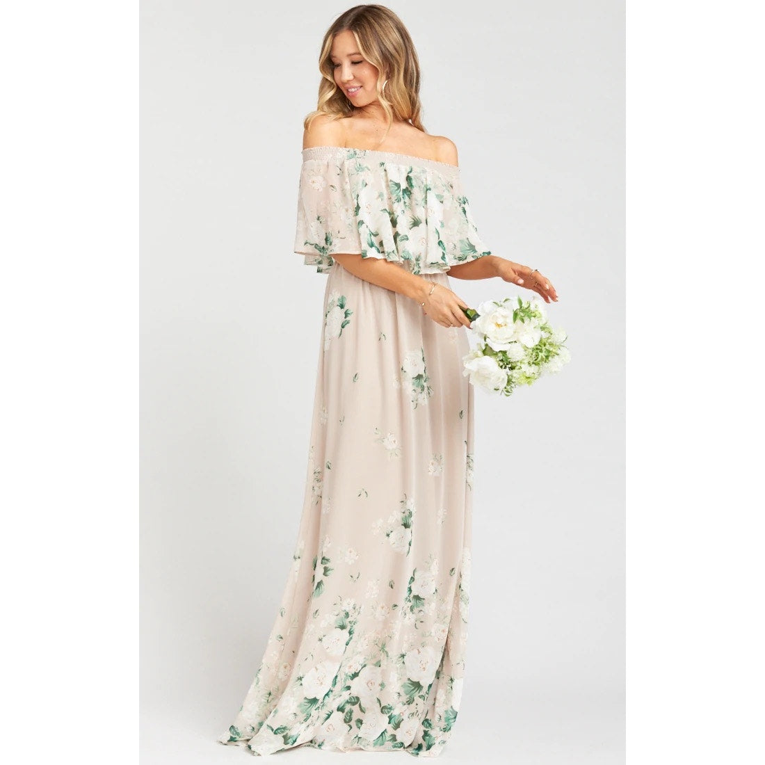 Show Me Your Mumu Hacienda Maxi Dress in Bouquet Toss Size Large
