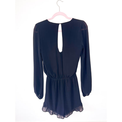 Show Me Your Mumu Rocky Romper in Black Size Small