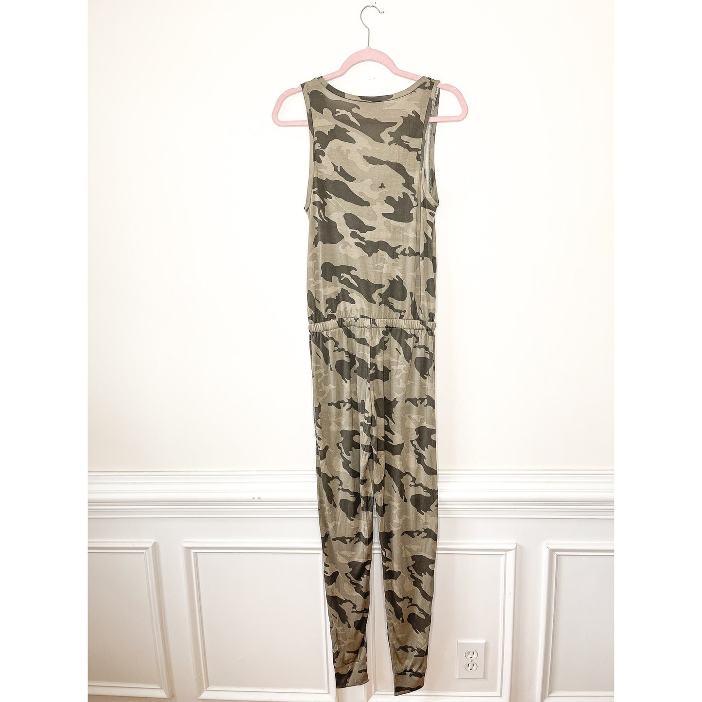 Generation Love Soft Camo Print Jumpsuit