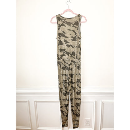 Generation Love Soft Camo Print Jumpsuit