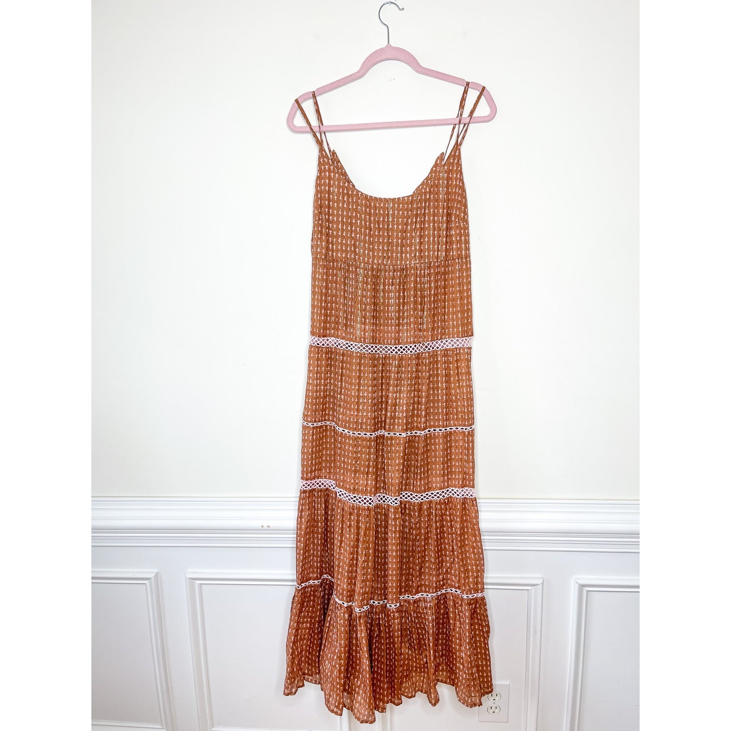 Free People Midnight Dance Maxi Slip Dress Size XS/S DO-PA13