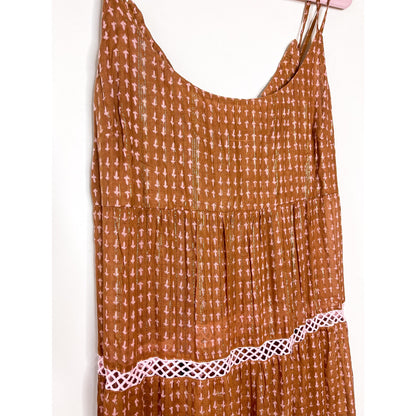 Free People Midnight Dance Maxi Slip Dress Size XS/S