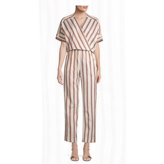 Maje Pieni Stripe Jumpsuit Size 36