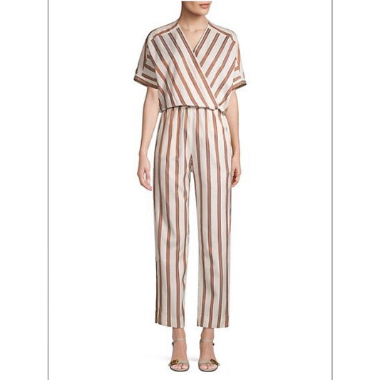 Maje Pieni Stripe Jumpsuit Size 40