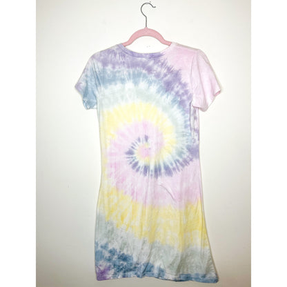 Generation Love Holly T-shirt Dress in Tie-Dye Print